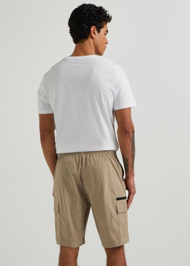 Stone Drawcord Cargo Shorts