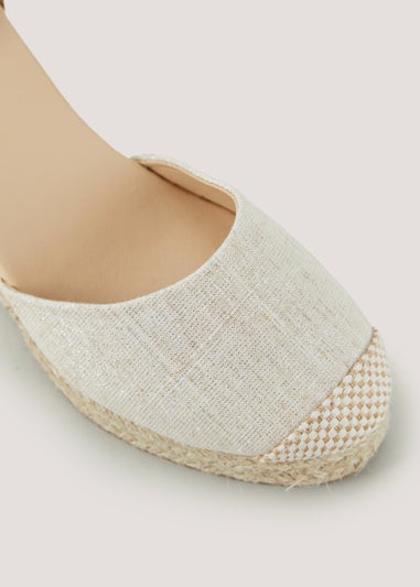 Et Vous Natural Closed Toe Espadrilles