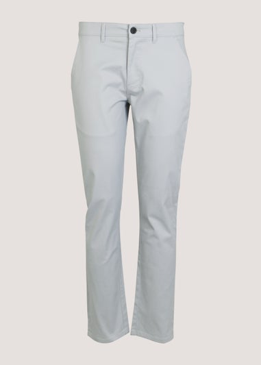 Grey Slim Fit Chinos