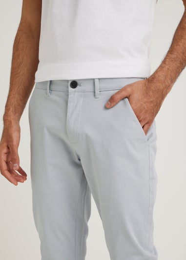 Grey Slim Fit Chinos