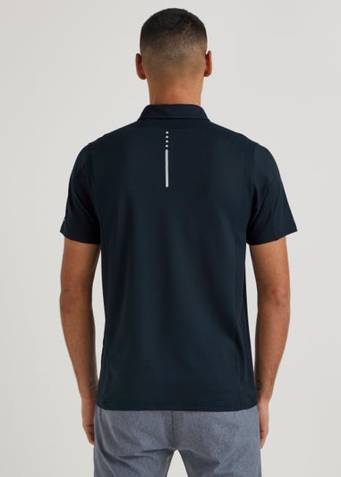 Souluxe Navy Sports Golf Polo Shirt