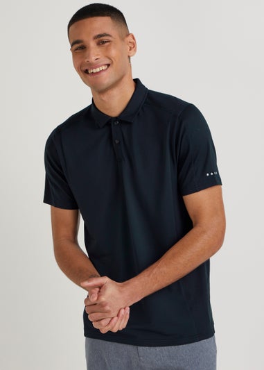 Souluxe Navy Sports Golf Polo Shirt