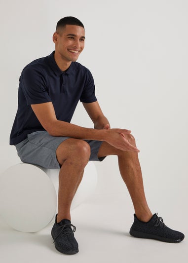 Souluxe Grey Sports Golf Shorts