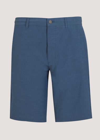 Lincoln Blue Stretch Shorts