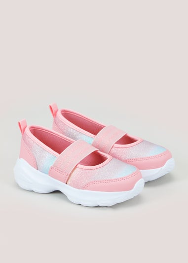 Girls Multicoloured Mary Jane Sports Shoes