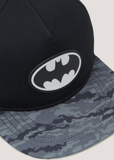 Kids Black DC Batman Cap (3-10yrs)