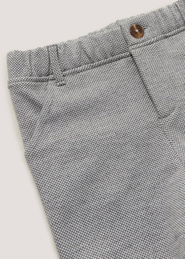 Boys Mini Me Grey Smart Jersey Shorts (9mths-4yrs)