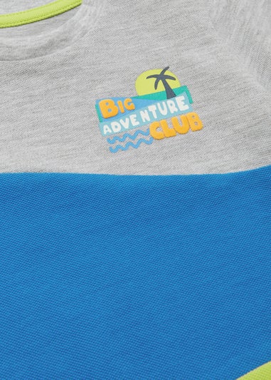 Boys Colour Block T-Shirt (9mths-6yrs)