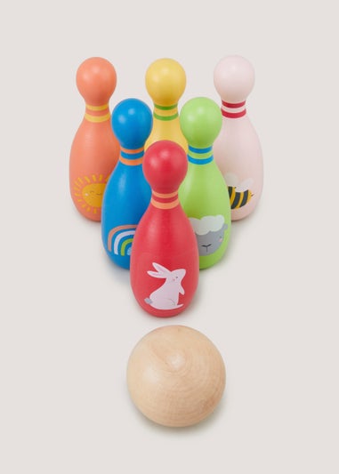 Kids Wooden Skittles