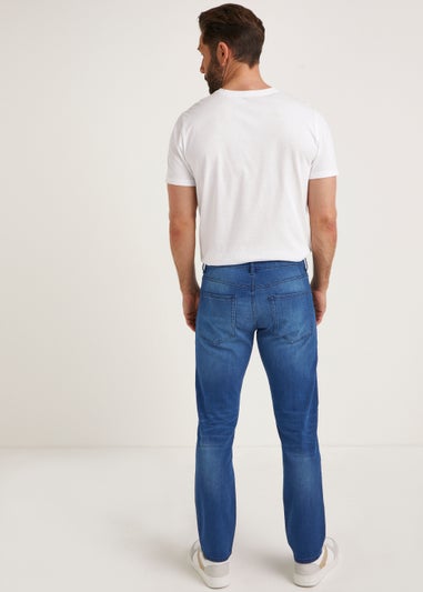 Bright Blue Slim Fit Jeans