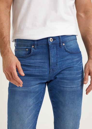 Bright Blue Slim Fit Jeans