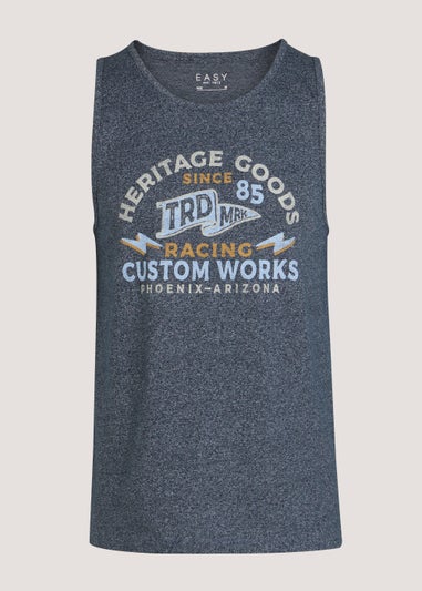 Grey Heritage Vest Top