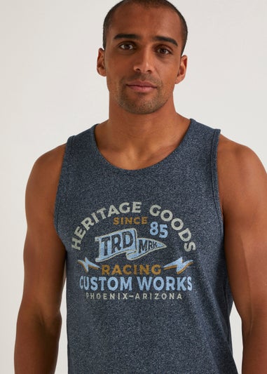 Grey Heritage Vest Top