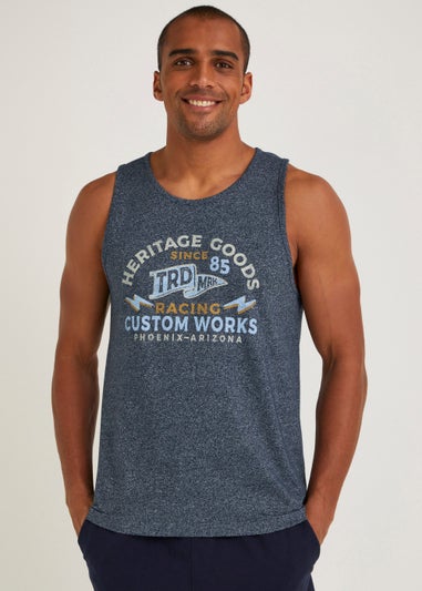 Grey Heritage Vest Top