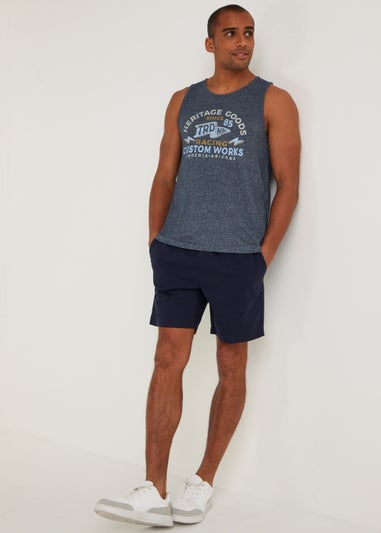 Grey Heritage Vest Top