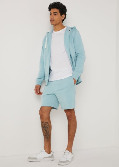 Light Blue Essential Jogger Shorts