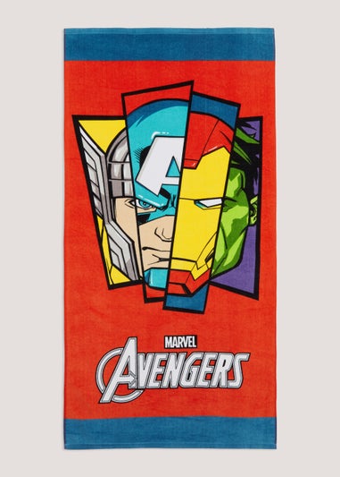 Kids Marvel Avengers Beach Towel (140cm x 70cm)