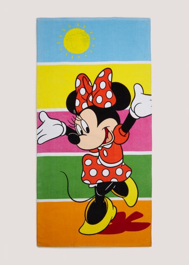 Kids Minnie Mouse Beach Towel (150cm x 70cm)