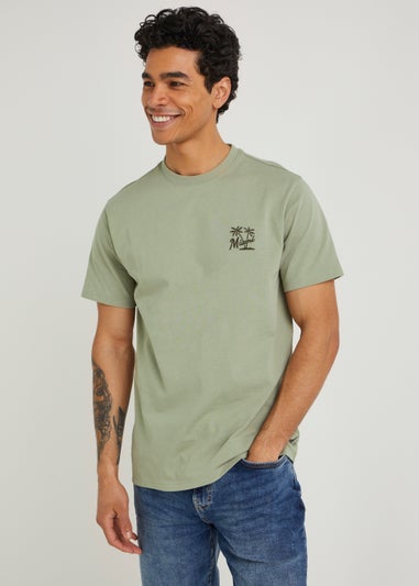 Sage Miami Embroidered T-Shirt
