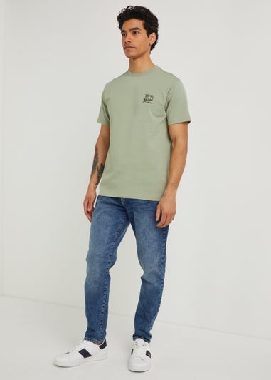 Sage Miami Embroidered T-Shirt