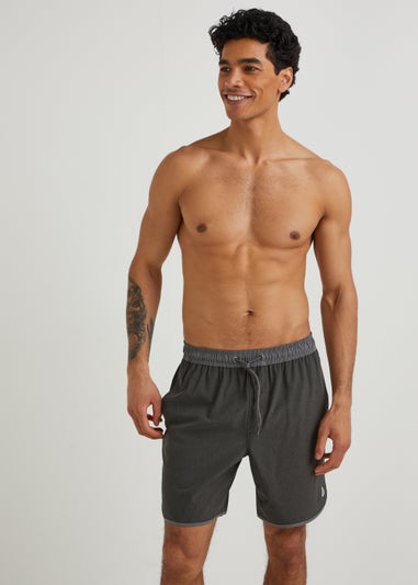 Khaki Swim Shorts