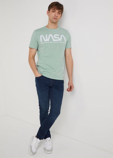 Teal Nasa T-Shirt