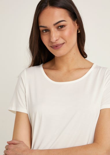 White Modal T-Shirt