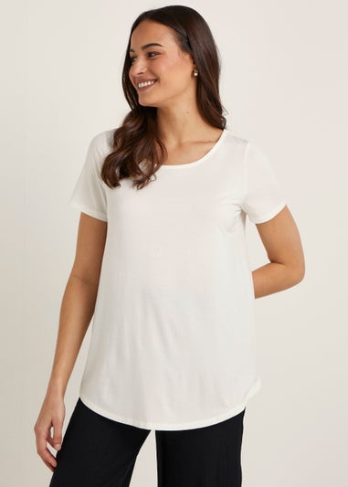 White Modal T-Shirt