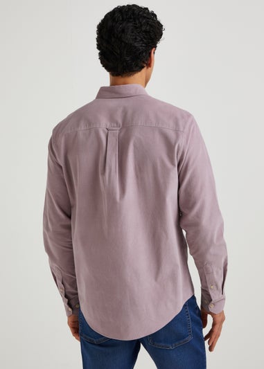 Mauve Needlecord Shirt
