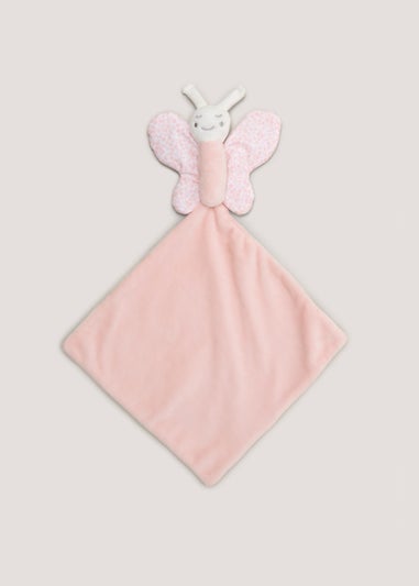 Pink Butterfly Baby Comforter