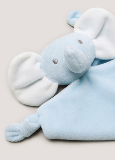 Blue Elephant Baby Comforter