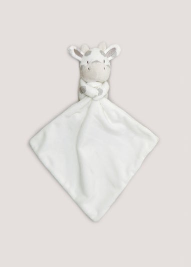 Cream Giraffe Baby Comforter