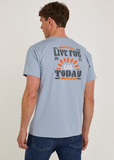 Blue Live For Today T-Shirt