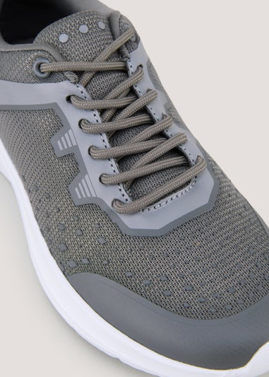 Souluxe Grey Sports Trainers