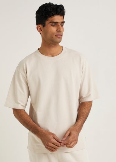 Stone Oversized Lounge Top