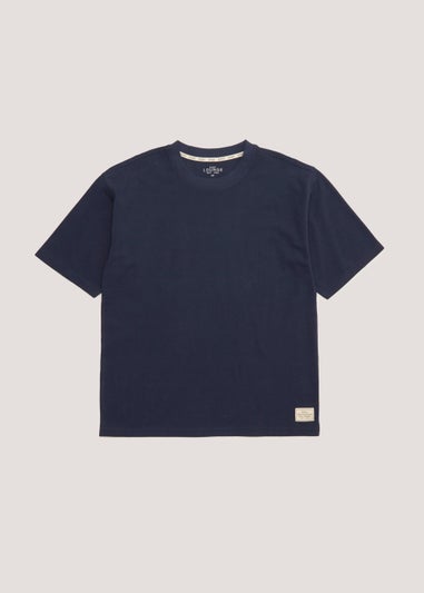 Navy Oversized Lounge Top