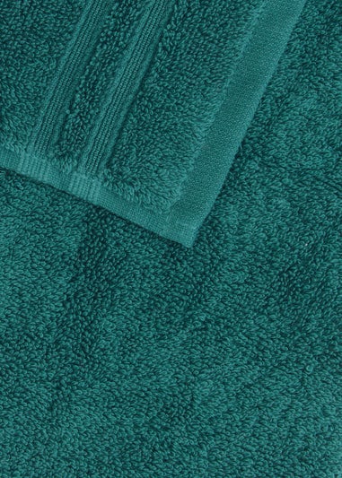 4 Pack Teal 100% Egyptian Cotton Face Cloths