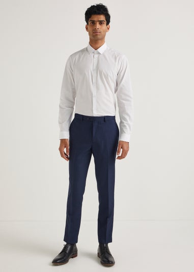 Taylor & Wright Cooper Navy Slim Fit Suit Trousers
