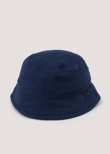 Boys Navy Sun Hat (Newborn-24mths)