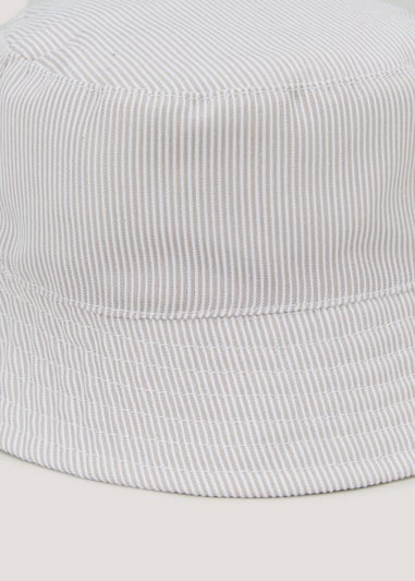 Boys Stone Stripe Bucket Hat (Newborn-24mths)