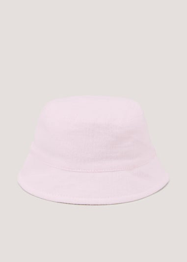 Girls Pink Sun Hat (Newborn-24mths)