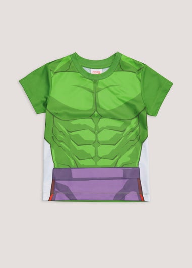 Kids Green Hulk T-Shirt (12mths-6yrs)