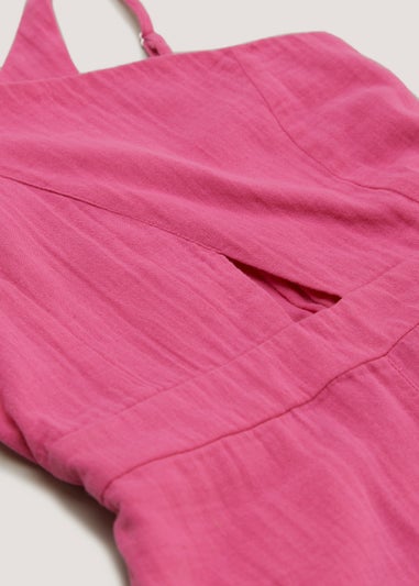 Girls Candy Couture Pink Playsuit (9-16yrs)