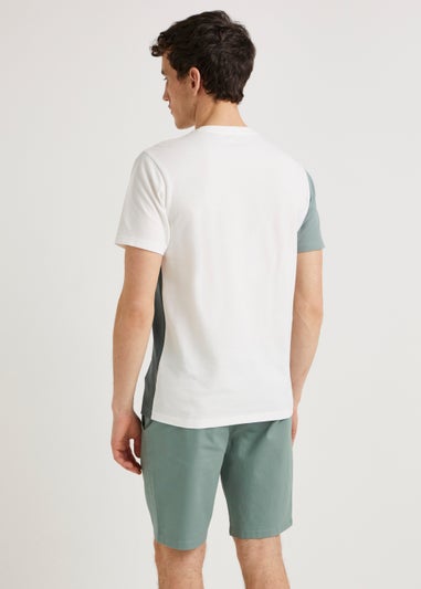 Sage Straight Fit Stretch Chino Shorts