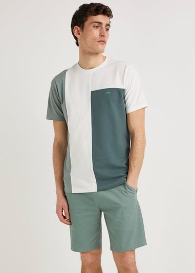 Sage Straight Fit Stretch Chino Shorts