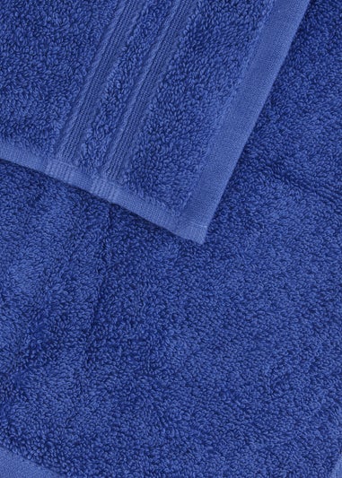 4 Pack Royal Blue 100% Egyptian Cotton Face Cloths