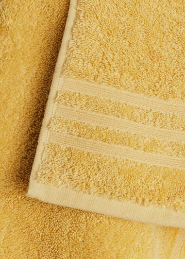 Yellow 100% Egyptian Cotton Towels