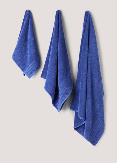 Royal Blue 100% Egyptian Cotton Towels