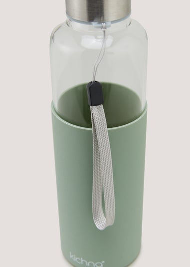 Green Silicone Water Bottle (23cm x 6.5cm)