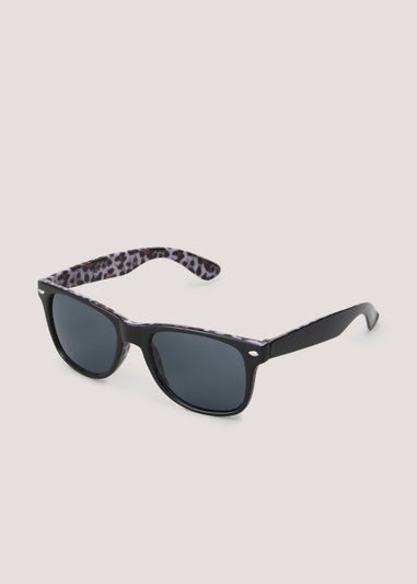 Black Leopard Sunglasses